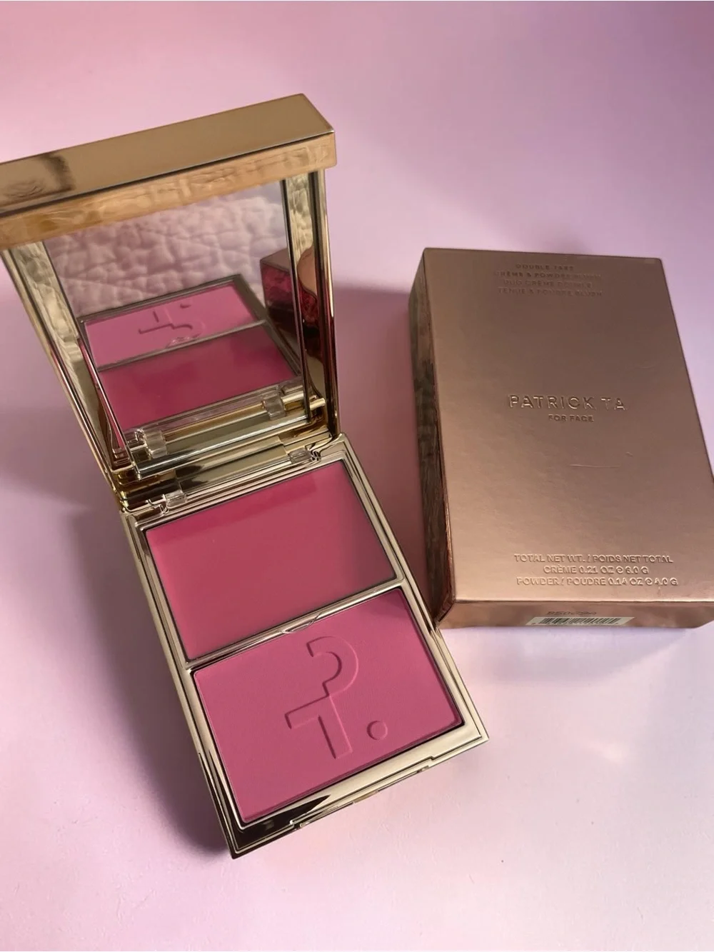 Patrick Ta: Double-Take Blush Duo in “She’s giving”